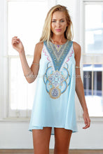 Load image into Gallery viewer, Paradise Awaits 2.0 Dress (Baby Blue)
