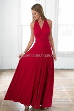 Load image into Gallery viewer, The Perfect Date Multiway Maxi Dress (Red)
