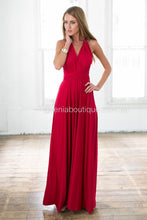 Load image into Gallery viewer, The Perfect Date Multiway Maxi Dress (Red)
