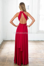 Load image into Gallery viewer, The Perfect Date Multiway Maxi Dress (Red)
