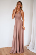 Load image into Gallery viewer, The Perfect Date Multiway Maxi Dress (Mocha)
