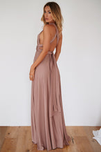 Load image into Gallery viewer, The Perfect Date Multiway Maxi Dress (Mocha)
