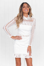 Load image into Gallery viewer, Riverdale Lace Dress (White)
