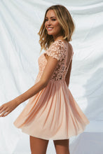 Load image into Gallery viewer, Splended Angel Dress (Peach)
