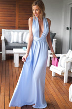 Load image into Gallery viewer, The Perfect Date 2.0 Multiway Maxi Dress (Blue)
