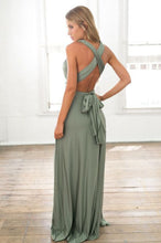 Load image into Gallery viewer, The Perfect Date Multiway Maxi Dress (Khaki)
