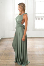 Load image into Gallery viewer, The Perfect Date Multiway Maxi Dress (Khaki)
