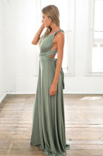 Load image into Gallery viewer, The Perfect Date Multiway Maxi Dress (Khaki)
