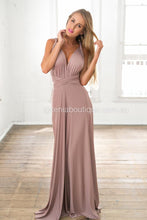 Load image into Gallery viewer, The Perfect Date Multiway Maxi Dress (Mocha)
