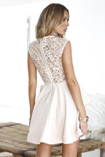 Load image into Gallery viewer, Wilde Willow Lace Dress (Beige)

