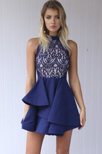 Load image into Gallery viewer, Wilde Willow Lace 2.0 Dress (Navy)
