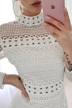 Load image into Gallery viewer, Riverdale Lace Dress (White)

